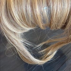 INH Insert name here clip in bangs